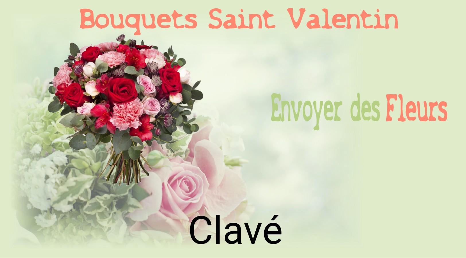 Roses de Saint-Valentin livrées à Clavé